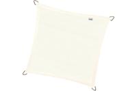 Nesling Coolfit schaduwdoek vierkant gebroken wit 5 x 5 x 5 meter - thumbnail