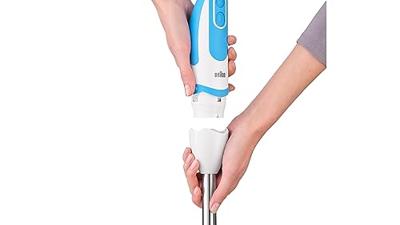 Braun 4191-MQ5260WHBL Staafmixer 1000 W Met maatbeker, Met mixbeker, Turbofunctie Wit-blauw