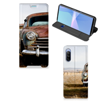 Sony Xperia 10 III Stand Case Vintage Auto - thumbnail