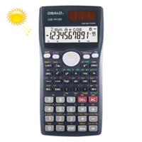 OSALO OS-991MS 10 + 2 cijfers dubbele lijn Display multi-functionele Student functie wetenschappelijke Calculator zonne-energie Dual Power Calculator - thumbnail