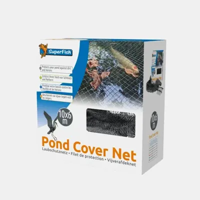 Vijverafdeknet 10 X 6M 24 Pinnen vijver Superfish - Superfish Vijverafdeknet 10 X 6M 24 Pinnen vijver Superfish - Superfish