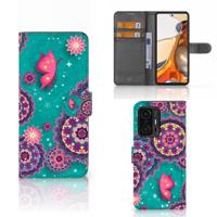 Xiaomi 11T | 11T Pro Hoesje Cirkels en Vlinders - thumbnail