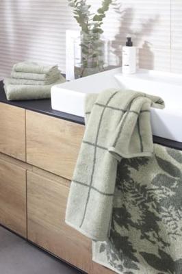 Cawö Cawö Park Forest Douchelaken wasabi 70/140