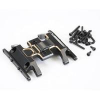 Fastrax 1/24 Brass Centre Chassis Skid Plate 13.8g - Axial SCX24 - thumbnail
