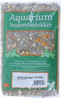 Aquarium grind donker 3-6, zak a 2,5 kg