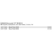 SHIMANO remblokhouder "xt br-m8110" br.caliper shim.xt metal pads k04s - thumbnail