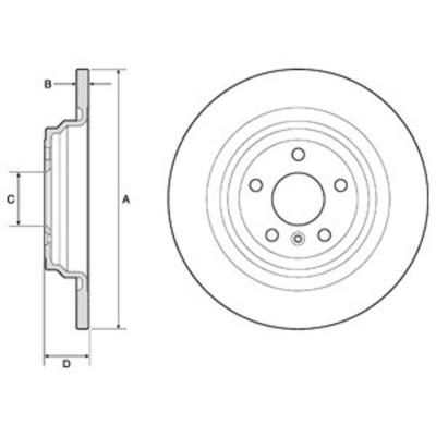 Remschijf BG4754C Remschijf BG4754C