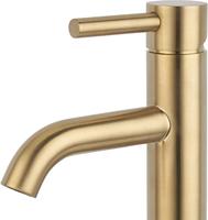 Ben Lavion fonteinkraan met greep geborsteld messing pvd - thumbnail