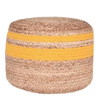 LABEL51 Poef Jute - Geel - Jute - thumbnail