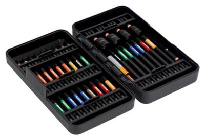 Bahco impact bitset 1/4" 40-delig (kleur)