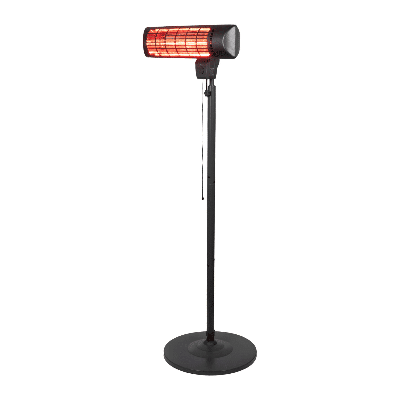 Eurom Q-time Golden 1800S Patioheater Terrasverwarmer Zwart Eurom Q-time Golden 1800S Patioheater Terrasverwarmer Zwart