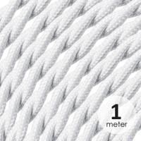 Light depot - Strijkijzersnoer 3-aderig gedraaid - per meter - wit - Outlet - thumbnail