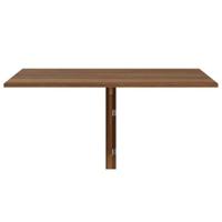 Wandtafel inklapbaar 100x60x56 cm bewerkt hout bruineiken - thumbnail
