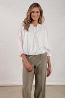 Nukus Blouse Elly | Off White - thumbnail