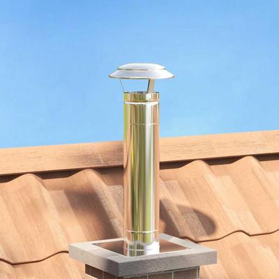 Regenbescherming voor Schoorsteen Zilver 20 x 20 x 18 cm Regenbescherming voor Schoorsteen Zilver 20 x 20 x 18 cm