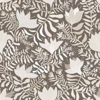 Dutch Wallcoverings Lina - Brita Grey - Grijs - thumbnail