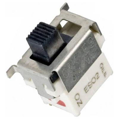 C & K Switches ES02MSABE Schuifschakelaar 20 V 1x aan/uit IP57 1 stuk(s) Tape