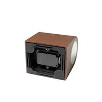 QAZQA Moderne buiten wandlamp roestbruin kunststof ovaal - Baleno - thumbnail