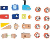 Houten trein bouwset - thumbnail