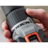 BLACK+DECKER BCD003MEM2K Accuboormachine | 18V | 2.0Ah Accu + 4.0Ah Accu + Lader | In koffer - BCD003MEM2K-QW - thumbnail