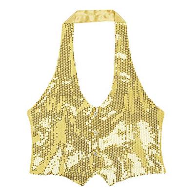 Gouden Glitter Gilet Dames
