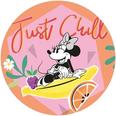 Komar Into Adventure; Komar Dots Behangcirkel Disney - Minnie Mouse - Chill - DD1-018