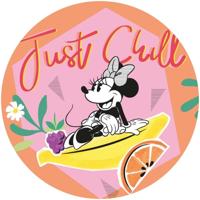 Komar Into Adventure; Komar Dots Behangcirkel Disney - Minnie Mouse - Chill - DD1-018 - thumbnail