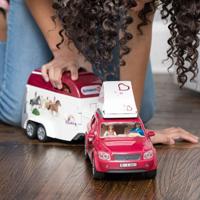 schleich HORSE CLUB avontuur met auto en paardentrailer 42535 - thumbnail