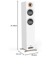Diffusori Acustici Da Pavimento (Coppia) (S 807 White) - thumbnail