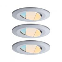 Paulmann 93095 Calla WhiteSwitch LED-inbouwlamp LED 15 W Chroom (mat) - thumbnail