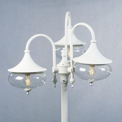 KonstSmide Klassieke lantaarnkapLibra 3-lichts wit - 621-250