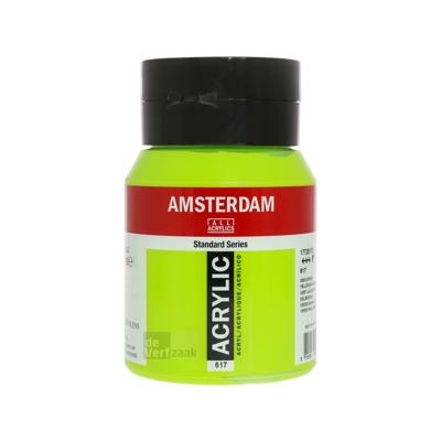 Royal Talens Amsterdam Acrylverf 500 ml - Geelgroen 617