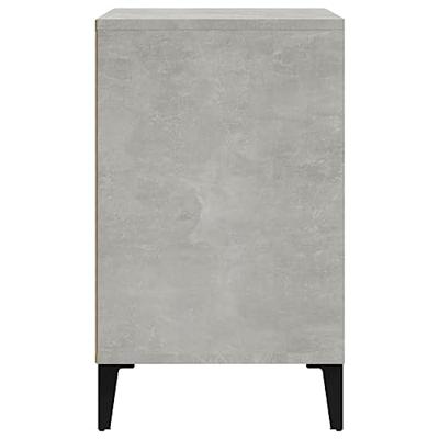 VidaXL Schoenenkast 102x36x60 cm bewerkt hout betongrijs