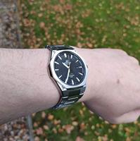 Häftad chilensk - PRIVAT TRÄDGÅRD - Ränder - Blå / Vit - thumbnail