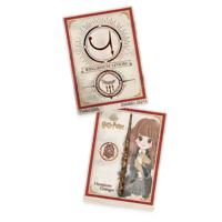Wizarding World Harry Potter toverstaf met spreukkaart Hermelien Griffel - 30 cm - thumbnail