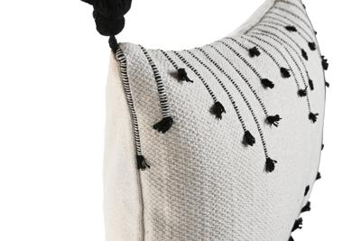 Kussen Home ESPRIT Wit Zwart Ruiten 50 x 15 x 30 cm Kussen Home ESPRIT Wit Zwart Ruiten 50 x 15 x 30 cm