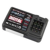Etronix Pulse 2.4GhZ 3-kanaals ontvanger voor ET1160 zender
