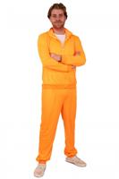 Trainingspak heren neon oranje - thumbnail