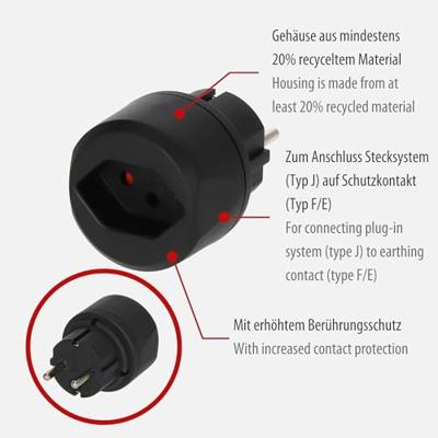 Brennenstuhl 1508480 Reisstekker Adattatore di alimentazione/Inverter per interni - thumbnail