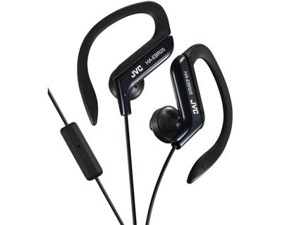 JVC HA-EBR25-B-E Ear clip hoofdtelefoon voor sport met een afstandsbediening en een microfoon JVC HA-EBR25-B-E Ear clip hoofdtelefoon voor sport met een afstandsbediening en een microfoon