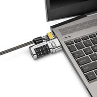 Kensington ClickSafe Universal Combination Laptop Lock kabelslot Zwart, Metallic 1,8 m - thumbnail
