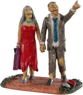 Lemax graveyard partygoers halloween figuur Spooky Town 2020 Lemax graveyard partygoers halloween figuur Spooky Town 2020