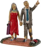 Lemax graveyard partygoers halloween figuur Spooky Town 2020 - thumbnail