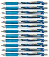 Gelschrijver pentel bl77 energel m lichtblauw | 12 stuks - thumbnail