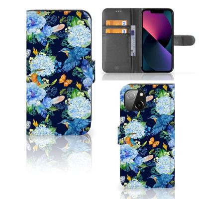Telefoonhoesje | Met pasjeshouder | voor Apple iPhone 13 IJsvogel Telefoonhoesje | Met pasjeshouder | voor Apple iPhone 13 IJsvogel