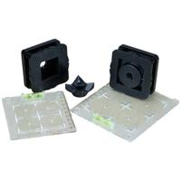 TOOLCRAFT TO-9610284 Stansinzetstukken Ø22-34,3mm + 33.5x33.5 mm + 45x45 mm - thumbnail