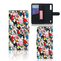 Xiaomi Mi 9 Lite | Telefoonhoesje | Met pasjeshouder | Birds - thumbnail