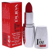 PUPA I'm Matt Pure Colour Lipstick Coral Red 3.5gr - thumbnail