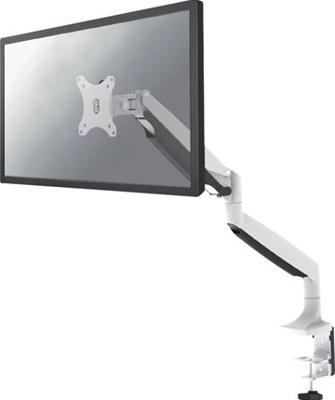 Neomounts nm-d750white tv/ monitor full motion desk gas-spring mount, 10-32", 9 kg, heigh