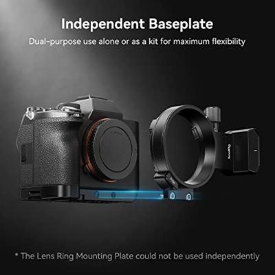 SmallRig 4148 Rotatable Horizontal-to-Vertical Mount Plate Kit for Sony Alpha 7R V / Alpha 7 IV / Alpha 7S III / Alpha 7R IV SmallRig 4148 Rotatable Horizontal-to-Vertical Mount Plate Kit for Sony Alpha 7R V / Alpha 7 IV / Alpha 7S III / Alpha 7R IV